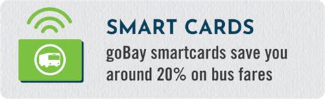 gobay smart cards|gobay bus schedule.